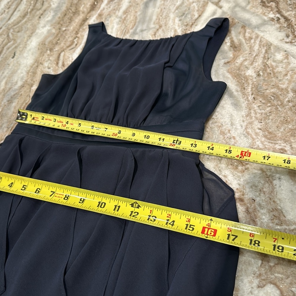 RW&CO. Navy Blue Midi Dress - Picture 7 of 8